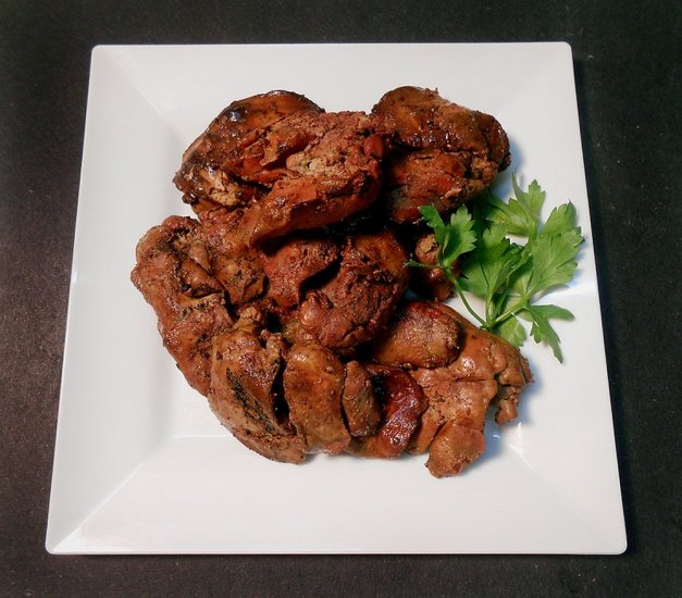 Broiled Chicken Liver(13.99/lb) - Click Image to Close