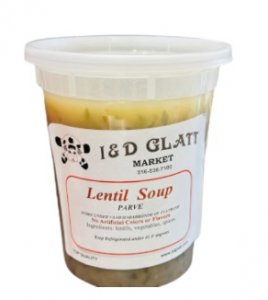 Lentil soup (Quart) PARVE