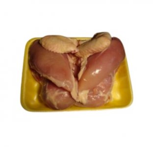 Chicken Cut In 4 Pcs No Skin (3.5lb)