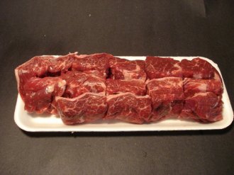 Flanken Boneless Cubbed (1.25lb) 29.99/lb