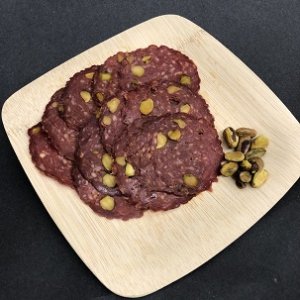 Dry Salami - Pistachio & Coffee (prepacked 0.33 lb)