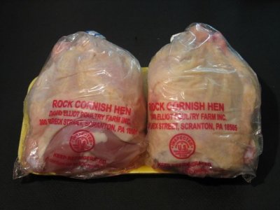 Rock Cornish Hen 2 pcs