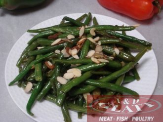 String Beans with Almonds ($13.49/lb)