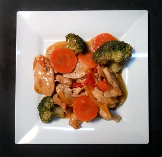 Chicken vegetable Lo-Mein (15.99/lb)