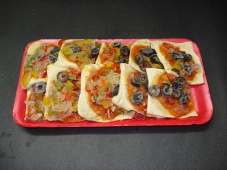 MINI VEGETABLE PIZZA (PARVE)