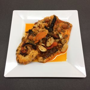 Morrocan style tilapia