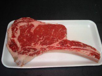 Prime Rib Steak (long bone) (0.7 lb) 35.99/LB