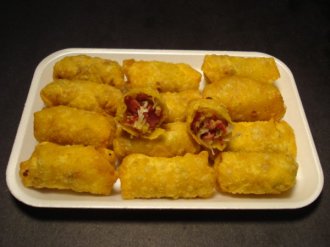 Pastrami Mini Egg Rolls