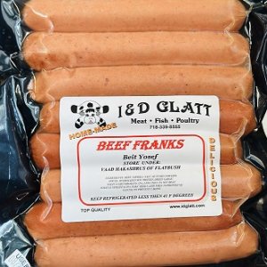 Beef Franks (No Bi Products) 8pcs ($9.29/lb)