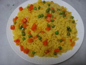 Yellow Rice/peas/carrots (8.49/lb)