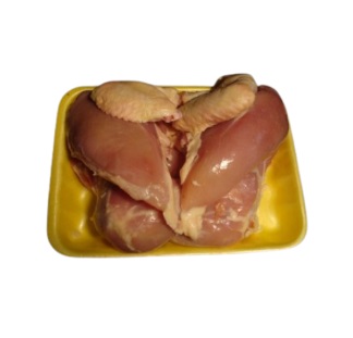 Chicken Cut In 4 Pcs No Skin (3.5lb)