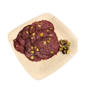 Dry Salami - Pistachio & Coffee (prepacked 0.33 lb)