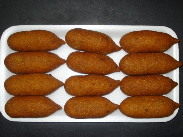 Kibbeh Torpedos Turkey (12pcs) - Click Image to Close