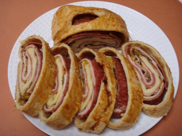 Deli Roll - baked - Click Image to Close