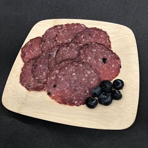 Dry Salami - Blueberry (prepacked 0.33 lb) - Click Image to Close