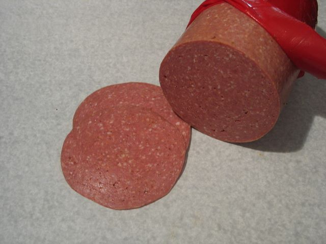 Beef Salami ($12.59/lb) (sliced) - Click Image to Close